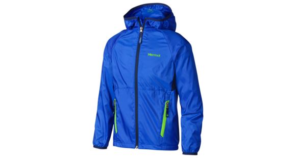 Marmot Ether Hoody - Boy's -Dark Azure/Dark Ink-Medium, 785562732933