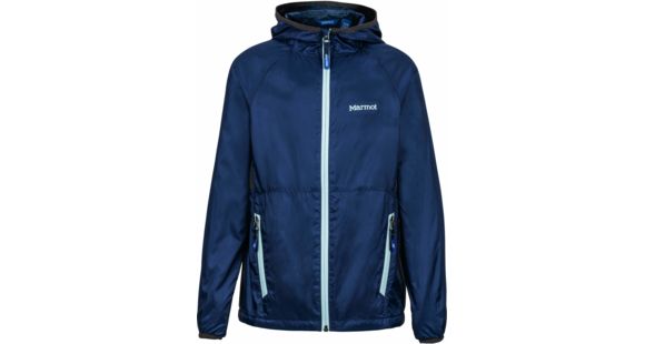Marmot Ether Hoody - Boy's -Vintage Navy/Slate Grey-Small