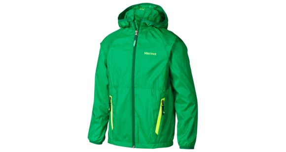 Marmot Ether Hoody - Boy's -Greenway/Rich Forest-Large, 785562733244