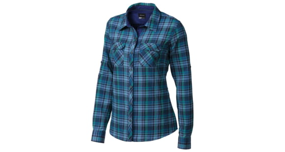 Marmot Evelyn Long Sleeve Shirt - Women's-Gemstone-Medium, 785562739376