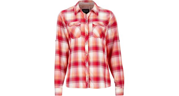 Marmot Evelyn Long Sleeve Shirt - Women's-Nasturtium-Small