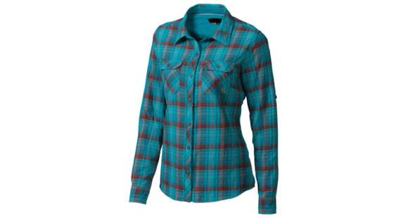 Marmot Evelyn Long Sleeve Shirt - Women's-Arctic Ocean-Medium, 785562739307