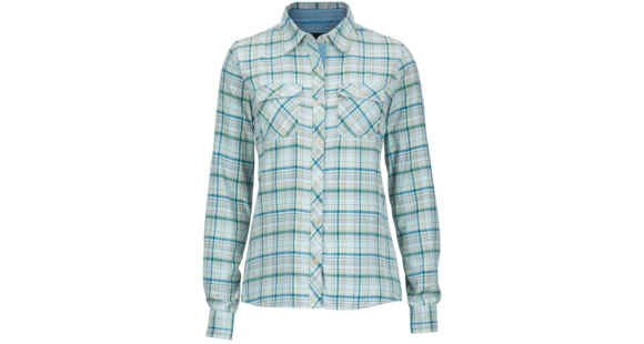 Marmot Evelyn Long Sleeve Shirt - Women's-Blue Sea-Small, 267615
