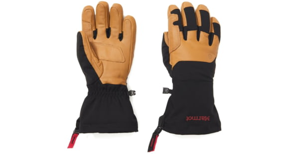 Marmot Exum Guide Glove - Men's, Black/Tan, Extra Large, 82870-1157-XL