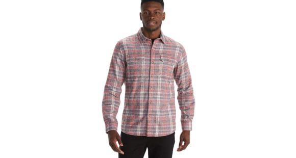 Marmot Fairfax Heathered Midweight Flannel - Men's, Port Royal, Medium, M13557-6257-M