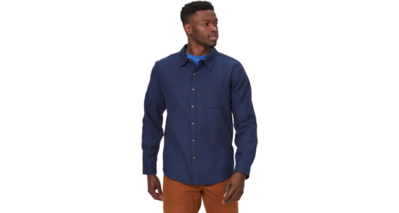 Marmot Fairfax Lightweight Flannel Shirt - Men's, Arctic Navy, Extra Large, M14657-2975-XL