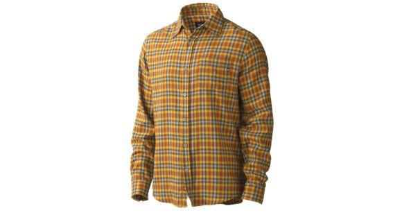 Marmot Fairfax Long Sleeve Flannel-Mustard Yellow-Small, 50750-MUSTARD YELLOW-S