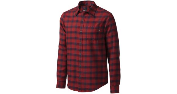 Marmot Fairfax Long Sleeve Flannel-Redstone Heather-X-Large, 254495