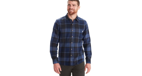 Marmot Fairfax Midweight Flannel - Men's, Arctic Navy, Medium, M13561-2975-M