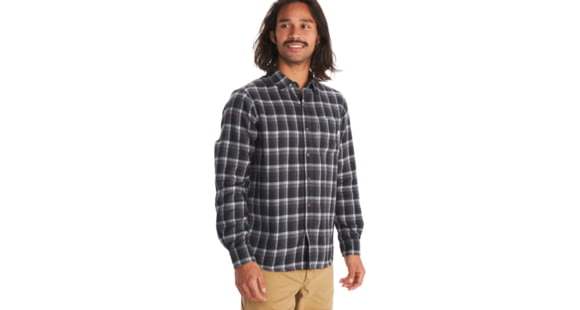 Marmot Fairfax Midweight Flannel - Men's, Black, 1XT, M13264-001-1XT