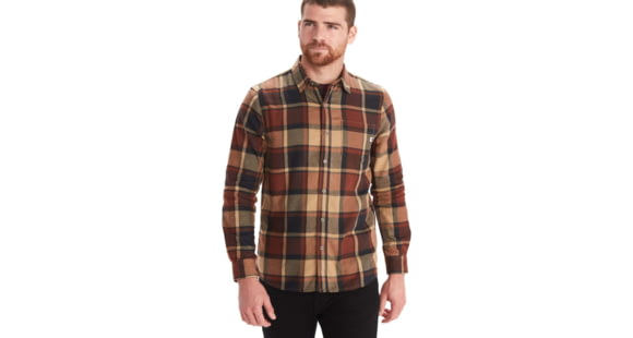 Marmot Fairfax Midweight Flannel - Men's, Shetland, 2XT, M13264-16310-2XT