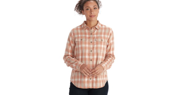 Marmot Fairfax Midweight Flannel - Women's, Rose Gold, Extra Large, M13553-20094-XL