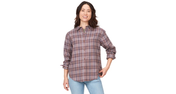 Marmot Fairfax Novelty Lightweight Flannel Shirt - Women's, Hazy Purple, Extra Small, M14836-22259-XS
