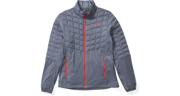 Marmot Featherless Hybrid Jacket - Men's, Steel Onyx/Victory Red, Medium, 74000-1588-M
