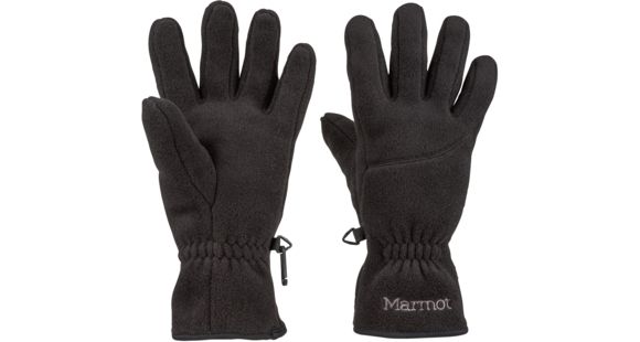 Marmot Fleece Gloves Wmns - True Black XS