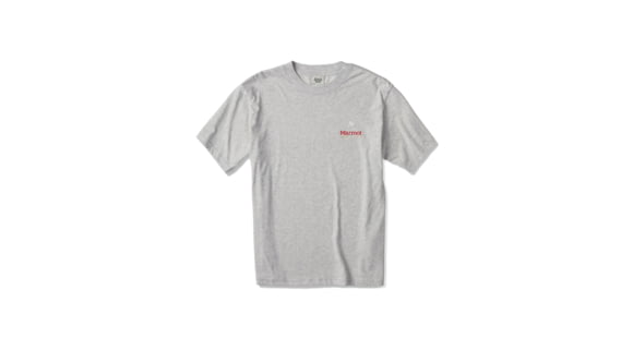 Marmot For Life Short Sleeve Tee - Women's, Light Grey Heather, Medium, M15613-8626-M