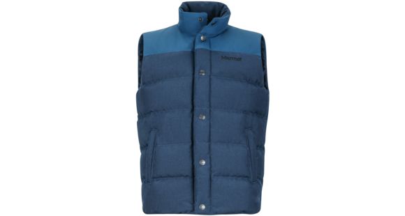 Marmot Fordham Vest - Men's-Denim-Large, 889169125560