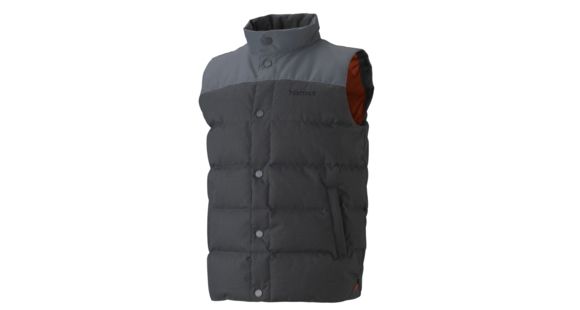Marmot Fordham Vest - Men's-Steel Onyx-Large, 785562377509