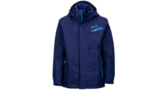 Marmot Freerider Jacket - Boy's-Arctic Navy-X-Large
