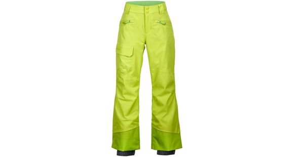 Marmot Freerider Pants - Girl's -Medium-Bright Green