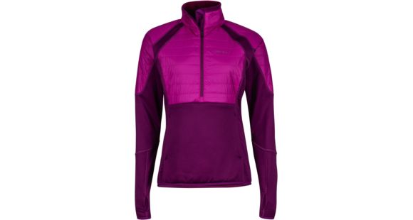 Marmot Furiosa Half Zip - Women's-Deep Plum/Purple Orchid-Small