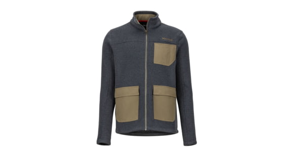 Marmot Gilcrest Jacket - Men's, Dark Steel Heather/Cavern, Large, 42650-1555-L