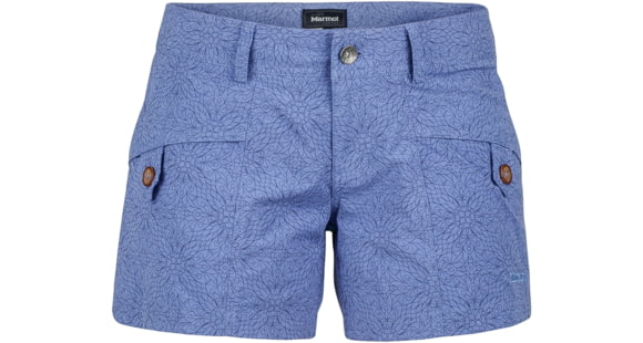 Marmot Ginny Short - Women's-Dusty Denim Barcelona-5 in-4