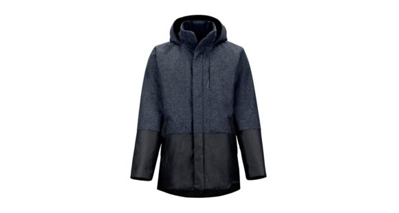 Marmot Giorgio Coat - Men's, Black Heather/Black, Medium, 81390-BlHeat/Black-M-DEMO