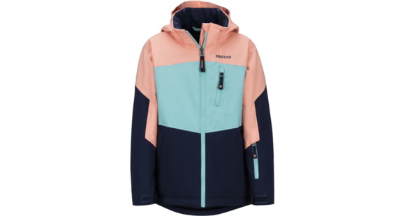 Marmot Girl's Elise Jacket - Kids, Arctic Navy/Spritzer, Medium, 79870-AN/S-M-DEMO