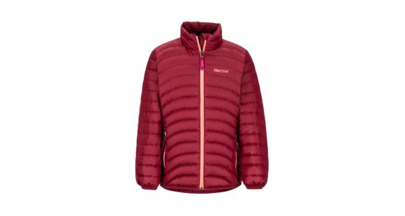 Marmot Girl's Highlander Down Jacket - Kids, Claret, Medium, 79940-Claret-M-DEMO