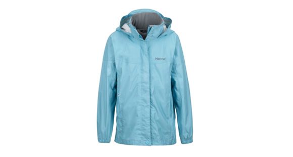 Marmot Girls Precip Jacket, Sky High, M, 55680-3663-M