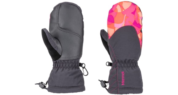 Marmot Glade Mitt - Girl's, Nasturtium Sweet Camo, Medium, 19480-9678-NSC-M