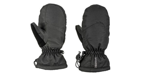 Marmot Glade Mitts - Girl's-Black-Small