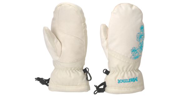 Marmot Glade Mitts - Girl's-Turtle Dove-Medium, 785562932623