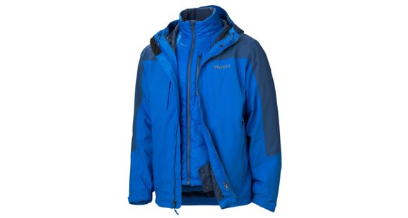 Marmot Gorge Component Jacket - Men's-Peak Blue/Dark Sapphire-Large