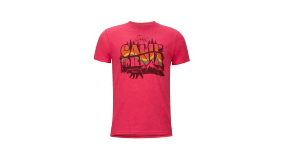 Marmot Greenery Short Sleeve T-Shirt - Men's, Red Heather, M, 42410-8554-M