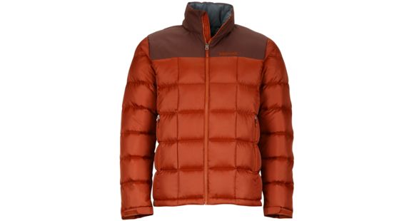 Marmot Greenridge Jacket - Men's-Dark Rust/Marsala Brown-Small, 889169129742