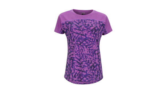 Marmot Greer Short Sleeve T-Shirt - Women's, Bright Violet Tangle, Extra Large, 48240-8875-XL