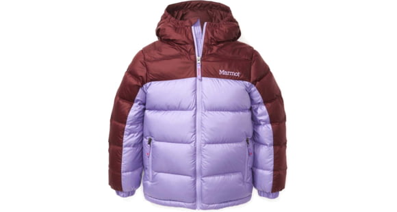Marmot Guides Down Hoody - Kid's, Paisley Purple/Port Royal, Medium, 73700-20704-M