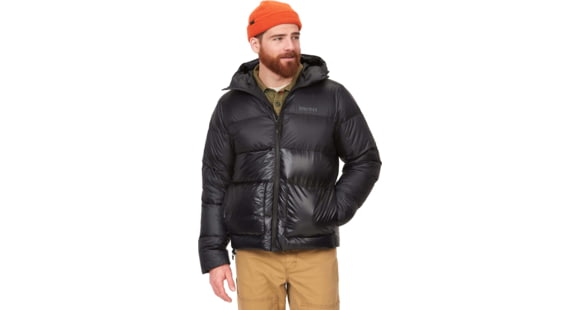 Marmot Guides Down Hoody Tall - Men's, Tall, 2XL, Black, M14810-001-2XT