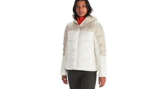 Marmot Guides Down Hoody - Women's, Papyrus/Sandbar, Extra Large, 79300-20711-XL
