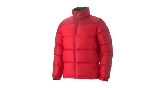 Marmot Guides Down Sweater - Men's-Medium-Team Red / Brick