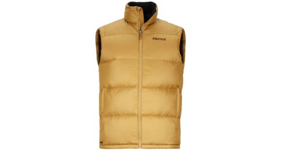 Marmot Guides Down Vest - Men's, Golden Bronze, Medium, 889169128059