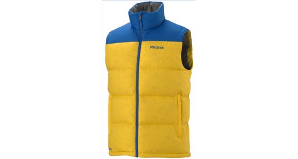 Marmot Guides Down Vest - Men's, Extra Large, Gargoyle/Slate Grey