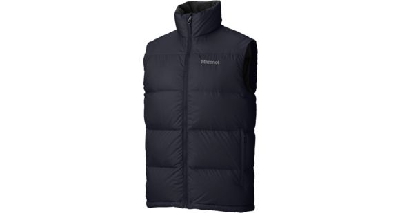 Marmot Guides Down Vest - Men's, Small, Blue Sapphire/Dark Ink
