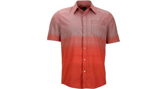 Marmot Hamilton Short Sleeve - Men's-Retro Red-X-Large