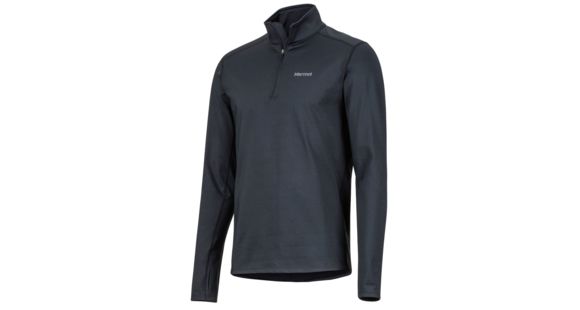 Marmot HeavyWeight Morph 1/2 Zip Base Layer Top - Men's, Black, L, 10980-001-L