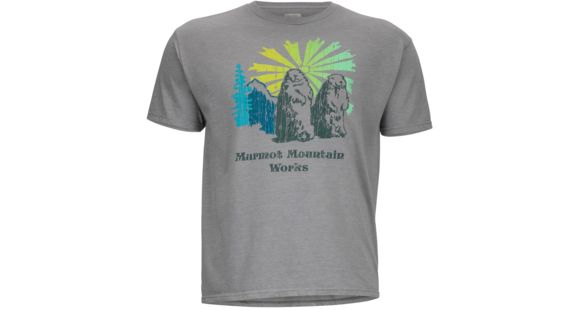 Marmot Heritage Short Sleeve Tee - Men's-Athletic Heather-Medium, 264314