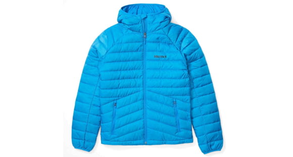 Marmot Highlander Down Hoody - Men's, Clear Blue, Large, 79400-3695-L