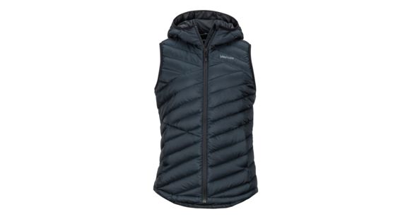 Marmot Highlander Hoody Vest - Women's, Black, Small, 79380-001-S